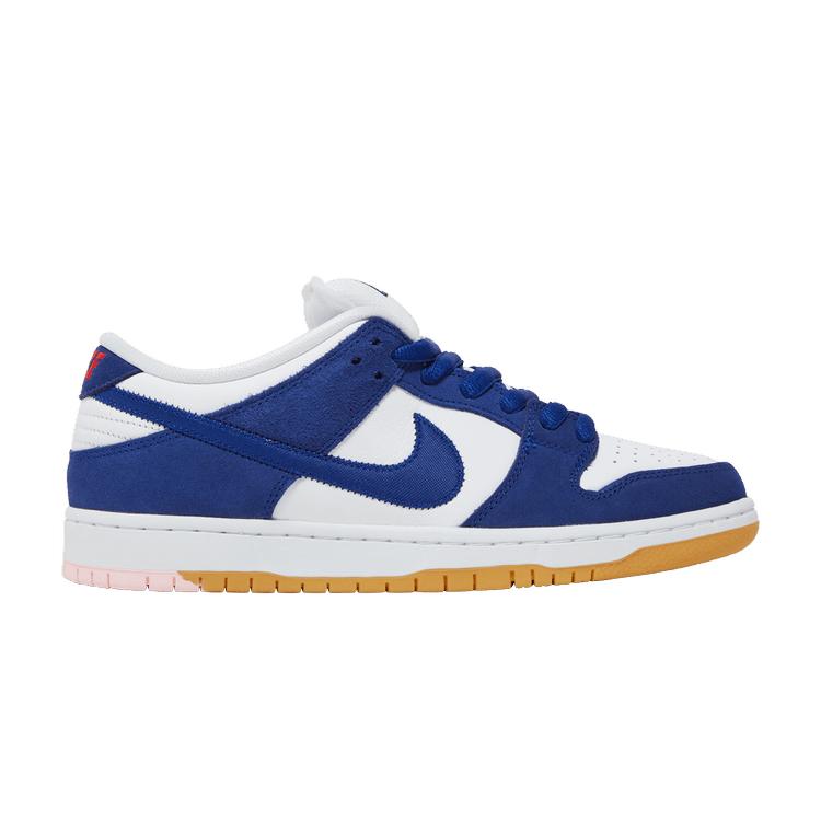 Nike Кроссовки унисекс Dunk Low SB Los Angeles Dodgers Синие Deep-Royal-Blue White DO9395-400