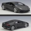 Масштаб 1/24 Welly Lamborghini Huracan LP610-4, модель автомобиля из сплава, литье под давлением, металлические игрушечные автомобили, модель автомобиля, коллекция высокой имитации, детские подарки
