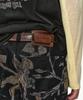 ADSB ANDERSSON BELL Flower Overlay Cargo Shorts Apa902M(Black/Beige)