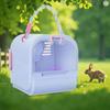 Hamster Cage Travel Carrier,Outgoing Carrier Pet Cage,Carry Case for Small Animals Bunny