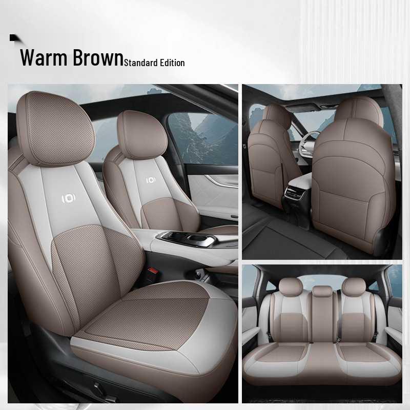 Qiyuan A07 Full Leather Car Seat Cushion: All-Season Comfort