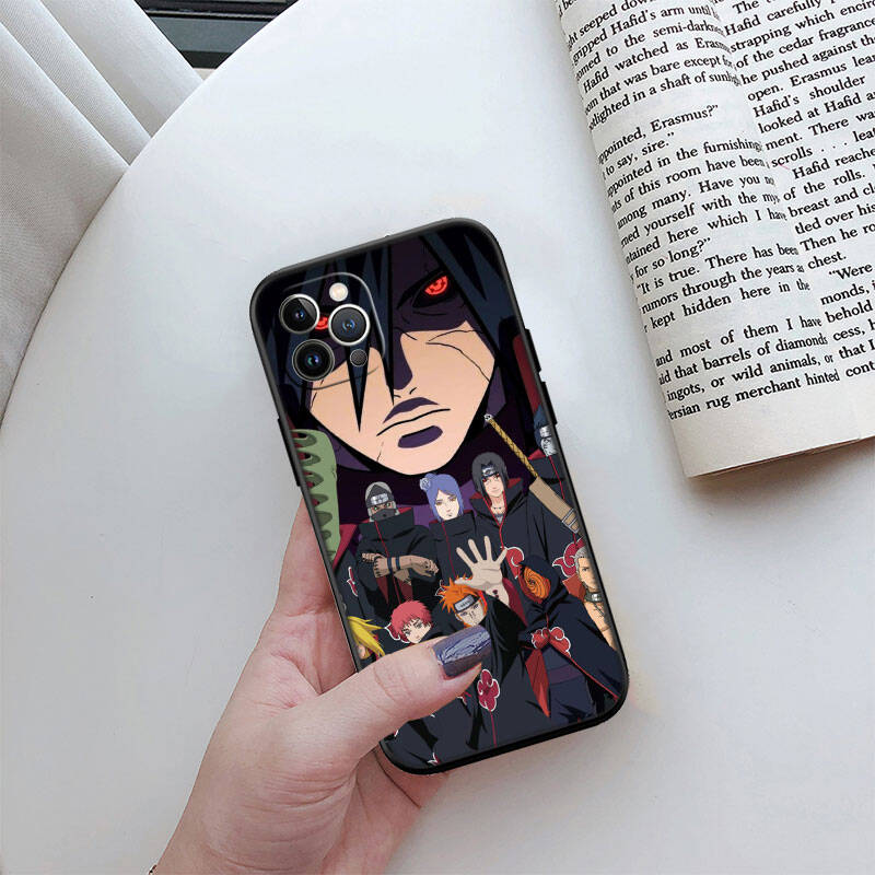 MH96 Чехол Naruto Akatsuki для Samsung A06 A35 A25 A24 A15 A05S A05 M55 M35 M15 A02 A12 A13 A10 A16 A20 A30 A22 A31 A32 A33 A42 A50