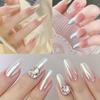1jar Plating Aurora Chrome Nail Powder High-Gloss Moonlight Mirror Fine Glitter Pigment Aurora Pearl Rubbing Dust Chrome Nails