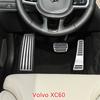 Нержавеющая сталь Противоскользящий набор педалей для Volvo XC60, XC90, S90
