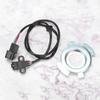 Crank Angle Sensor MD348238 MD342826 for L200 1996-2007 Replacement Crank Position Sensor with Vane Plate