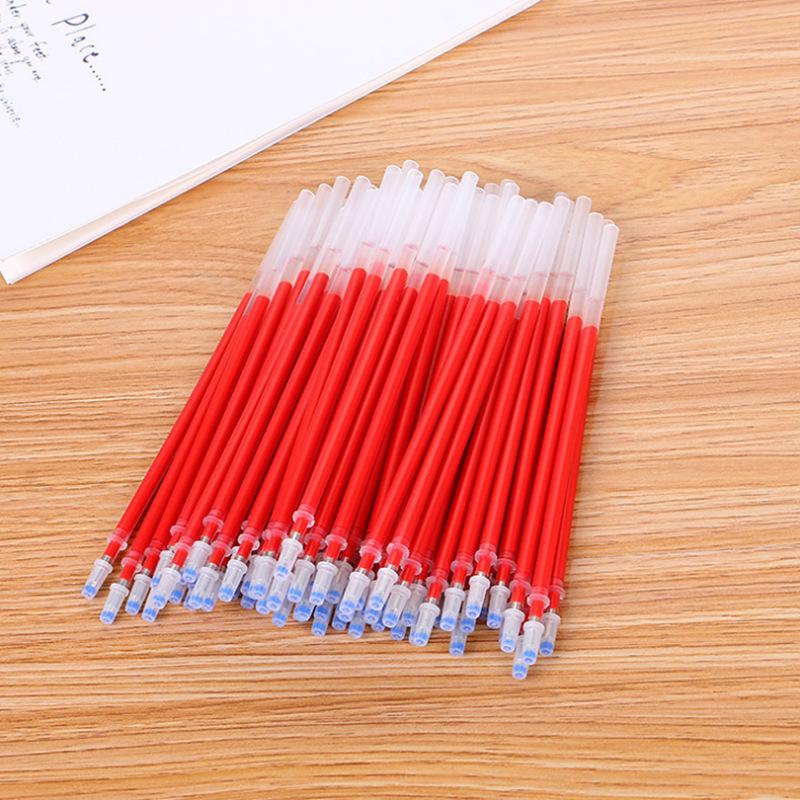 Gel Pen Refills - Full Needle Bullet 0.5mm, Red, Blue, Black, 0.38mm