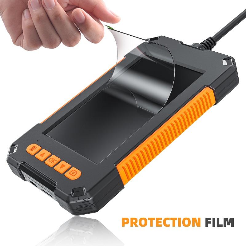 Industrial Endoscope Camera 4.3 Inch Screen HD1080P Single Dual Lens Pipe Car Inspection Borescope IP68 Waterproof LEDs 2600mAh