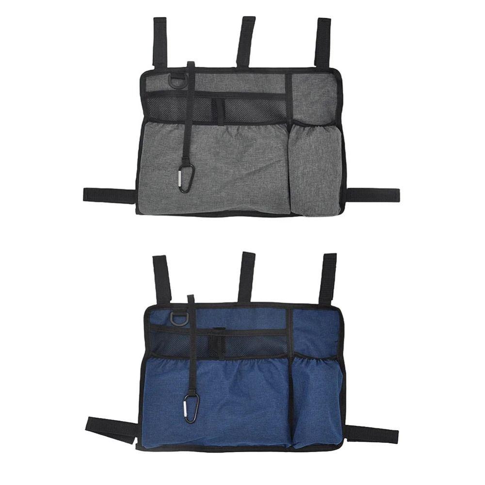 Folding Wheelchair Bag with Cup Holder Rollator Organizer Basket Walker Bag Walkers Seniors