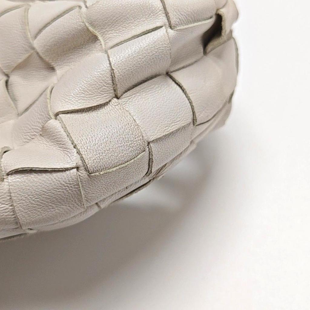 [Pre-Owned] Bottega Veneta Candy Jodie Bag 'Chalk/Gold' - Very Good #1B86VED