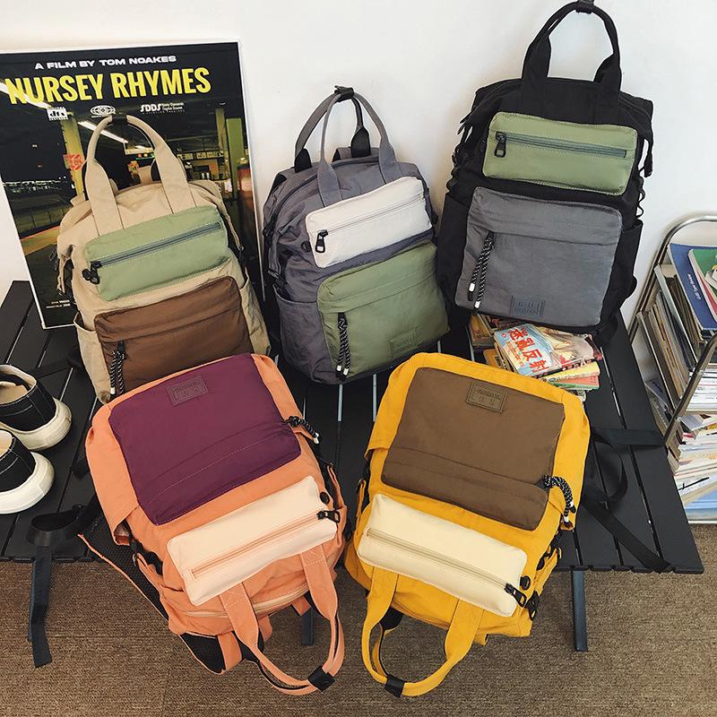 Унисекс Легкий Рюкзак Большой Вместимости для Путешествий и Школы