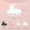 Soft Silicone Hair Shampoo Brush Scalp Massage Hairbrush Hair Care Tools Wet and Dry Shower Bath Spa Tools Holloween Gifts
