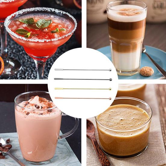 Нескользящая палочка для перемешивания вина, нержавеющая сталь, удобная ручка, мешалка для напитков, инструмент для бармена