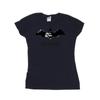 DC Comics Womens/Ladies Batman Black Stare Logo Cotton T-Shirt