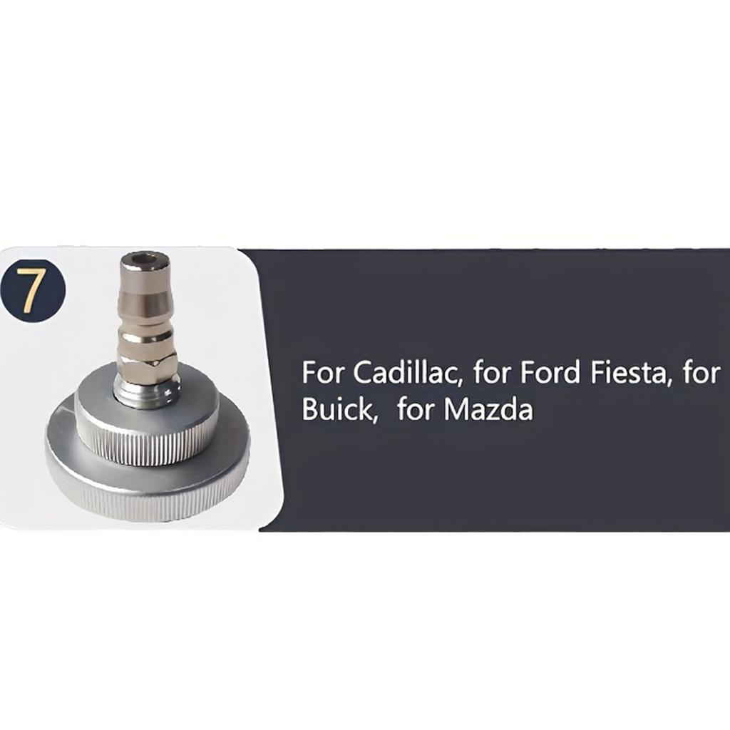 1PCS Automotive Master Cylinder Brake Bleeder Cap Adapter for Manual, Pneumatic Brake Fluid Bleeder,Brake Power Fluid Bleeding