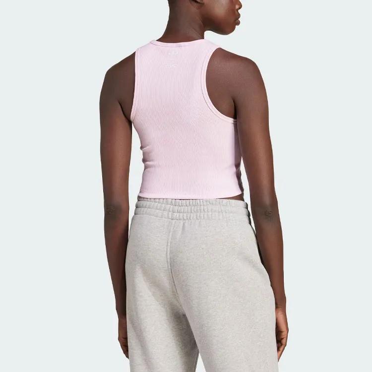Adidas Originals Hello Kitty / , Sport Vests Women's Clear Pink (Unisex) Sleeveless Sports Shirts JG8051