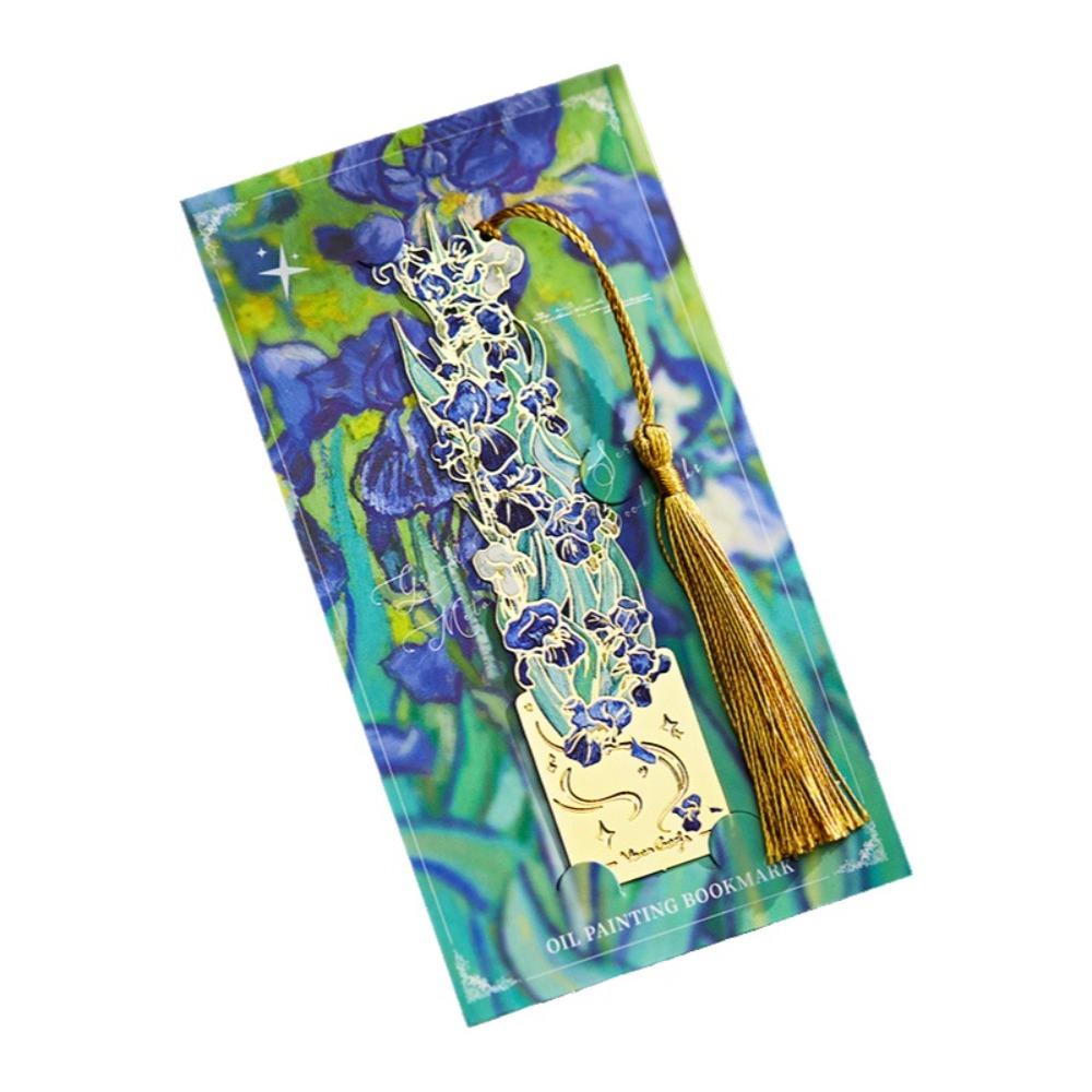 with Tassel Metal Hollow Bookmark Exquisite Reading Stationery  Book Lovers