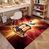 Bradford City AFC Print Rug, Washable Floor Carpet, For Entryway Dorm Laundry Room Office Study, Home Decor Birthday Christmas Gift
