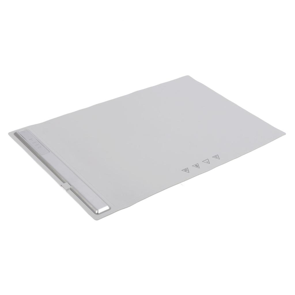 Electric Warming Tray Grey Flexible Food Warmer Foldable Silicone 15x23in 3 Temperature Touch