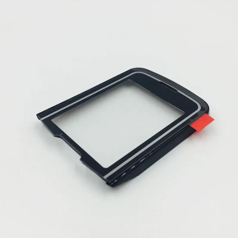 LCD front glass screen outer lens with frame for Nokia 8600 Luna