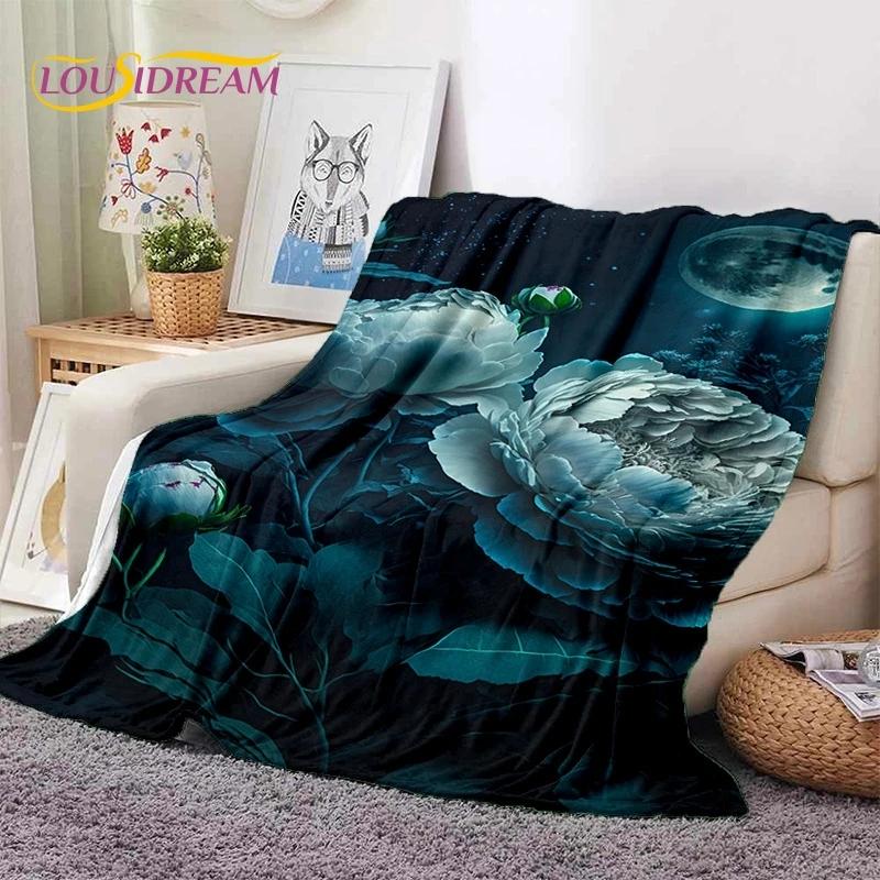 Мягкое фланелевое одеяло Dream Sun Flowers Nordic Daisy для кровати, спальни, дивана, пикника, плед для покрывала, отдыха на свежем воздухе, сна, подарок