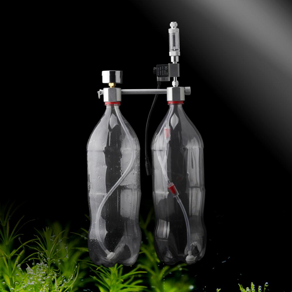 Aquarium DIY CO2 Generator System Kit CO2 Generator System with Solenoid Valve Bubble Diffuser