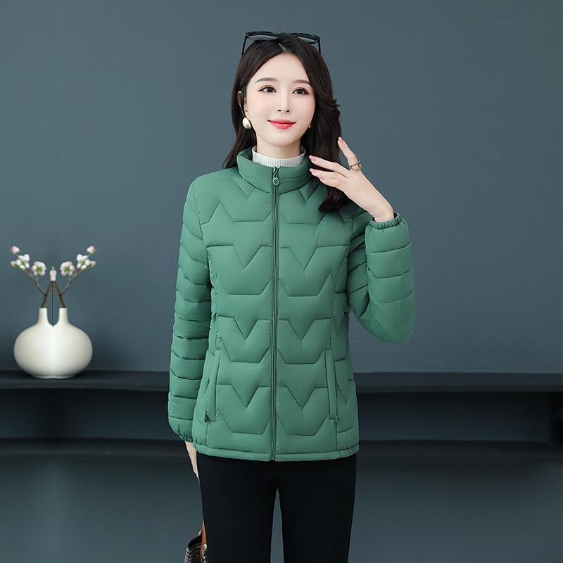 Женская куртка-пуховик с утолщенным пуховым воротником больших размеров, осень и зима, короткая свободная теплая верхняя одежда