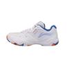 Li Ning Нескользящие, износостойкие, дышащие низкие бадминтонные кроссовки унисекс белые AYTS016-1