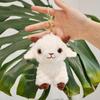 Мультяшный стоящий ягненок Подвеска Плюшевая кукла Брелок Креативная подвеска для украшения рюкзака Милый ягненок Животное Брелок Лучший подарок
