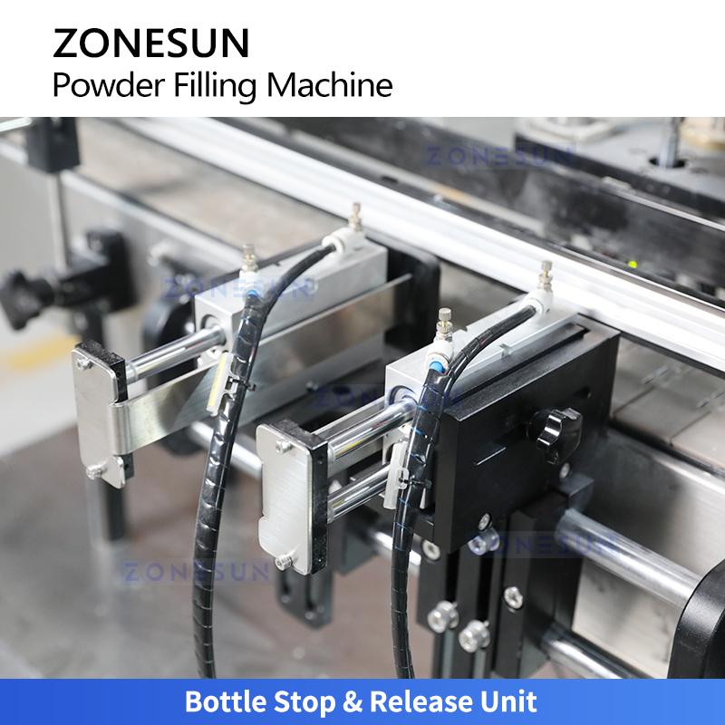 ZONESUN ZS-FM5A Auger Filler Servo Motor Bottles Filler Automatic Granule Seed Salt Coffee Powder Milk Powder Filling Machine