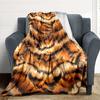 1PC Tiger Print Print Blanket, Soft Throw Blanket - Warm & Cozy for Couch, Bed, Office, and Travel yy250912189