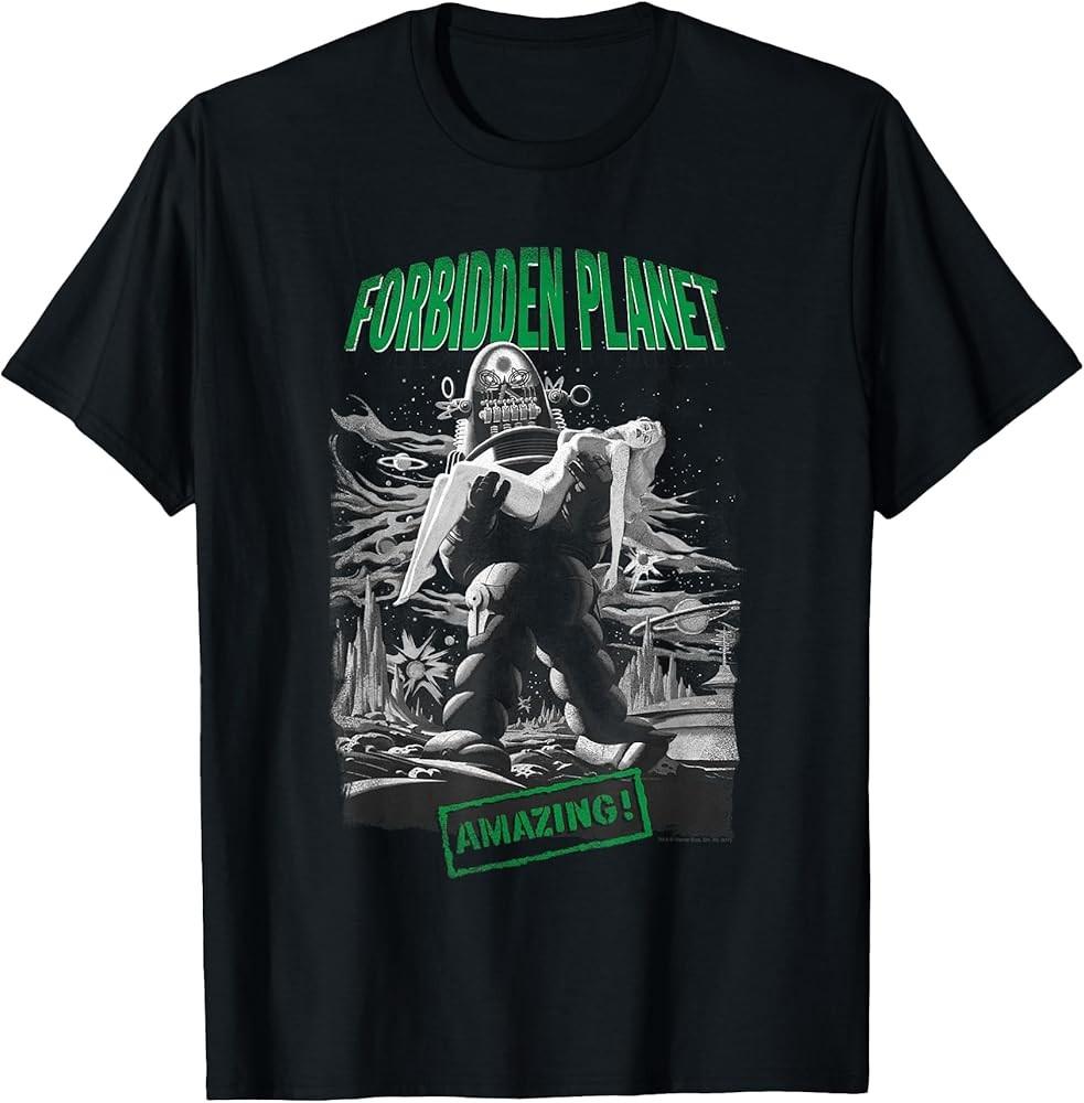 Forbidden Planet Robot Poster T-Shirt Unisex T-Shirt