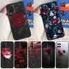 Красная Роза Цветок Для Oppo A54 A57 S A78 A58 A98 A5 A9 A91 A15 A16 A17 A52 A72 A76 A96 A74 A94 A77 Чехол для Телефона