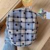 Vintage Newsboy Cap Y2k Plaid Painter Cap Retro Women's Beret  Streetwear