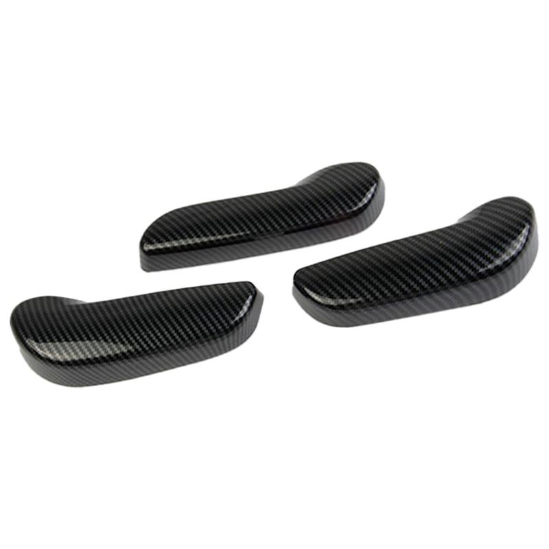 3PCS Car Seat Handle Wrench Switch Cover Trims Decorative For Dodge Durango 2014- 2015 2016 2017 2018