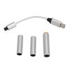 Адаптер USB C - AUX для наушников с поддержкой 32 бит 384 кГц PCM USB Type C - 2,5 мм 3,5 мм 4,4 мм