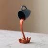 Lover Creative Home Decor Sculpture Pouring Liquid Coffee Mug Floating Coffee Cup Kitchen Decor