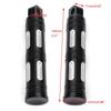 CNC Cut Motorcycle Black Foot Pegs For Harley Chopper Touring Sportster