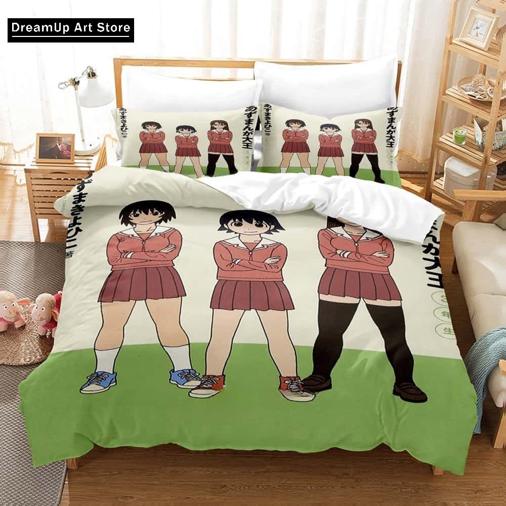3D-принт мода аниме Azumanga Daioh комплект постельного белья для мальчиков и девочек Twin Queen полный размер пододеяльник наволочка кровать для взрослых спальня