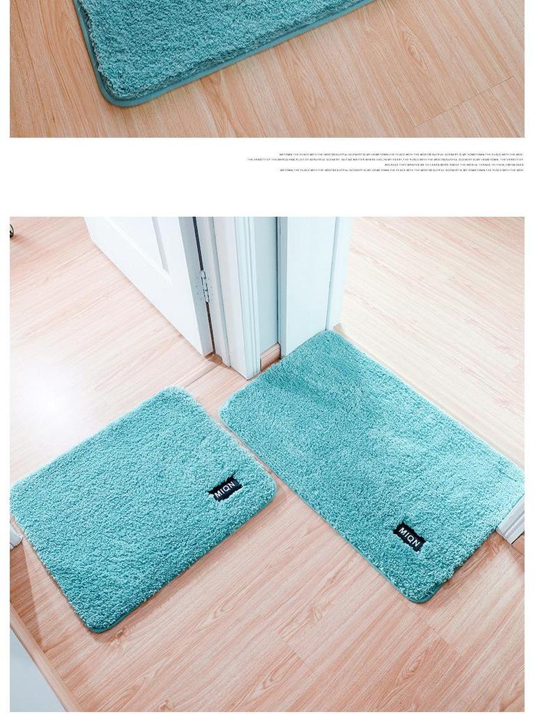 Ультрамягкий теплый нескользящий впитывающий коврик для ванной комнаты