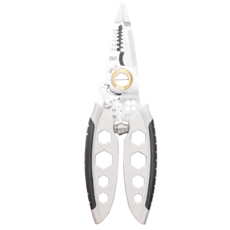 Инструмент для зачистки проводов Elbow Wire Stripper Клещи для удаления ржавчины Многофункциональный инструмент для зачистки проводов Электрический инструмент для зачистки кабелей Резак Многофункциональный инструмент для ремонта проводов