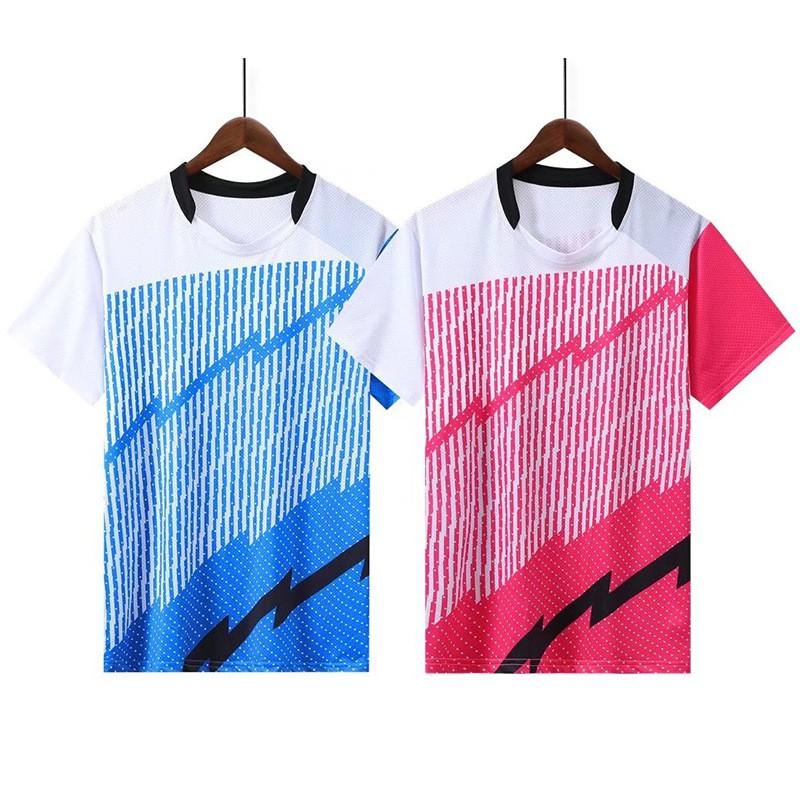 Badminton Shirt Shorts Set Breathable Quick Dry Men Women Kids Table Tennis Sports