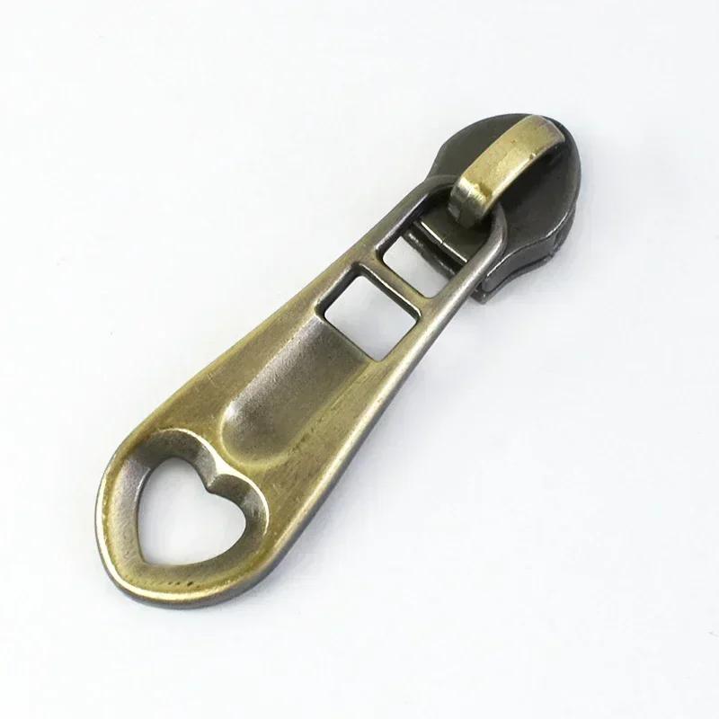 5-30Pcs Meetee 5# Nylon Zipper Sliders for Bags Garment Decor Zippers Puller Tents Home Textiles Zip Repair Sewing Accessories