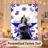 Custom Personalized Tapestry,Lana Del Rey Print Custom Name Text Wall Art Hanging for Bedroom
