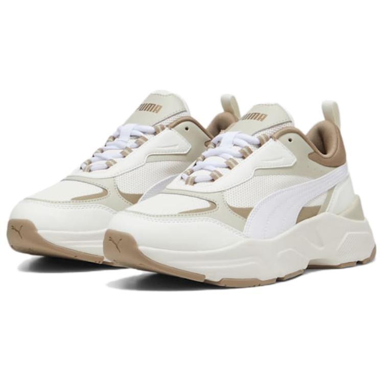 PUMA Cassia Low top Casual Shoes Women's Ecru 384647-22