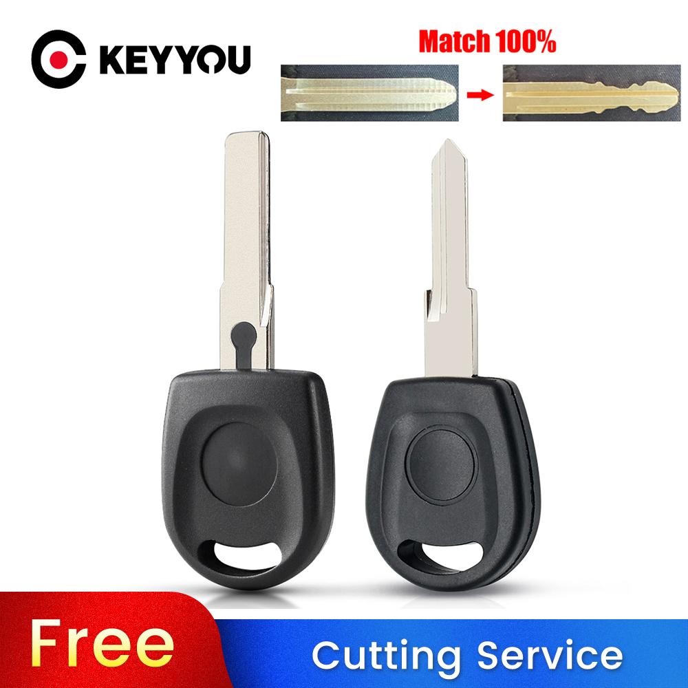 New Arrivel With Cutting Service Transponder Car Key Case Shell For Old VW For Volkswagen Jetta POLO BORA PASSAT Fob