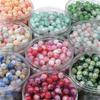 20Pcs Crystal Glass Beads Breakout Balls Loose Spacer Beads for DIY Bracelet Necklace Jewelry Making