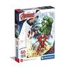 Puzzle Marvel Avengers SuperColor - Clementoni - 60 Pièces - Enfants 5 Ans Et Plus