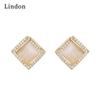 Женские серьги Lindon из медного сплава с цирконием, серьги-капли для женщин, подарки для свадебной вечеринки