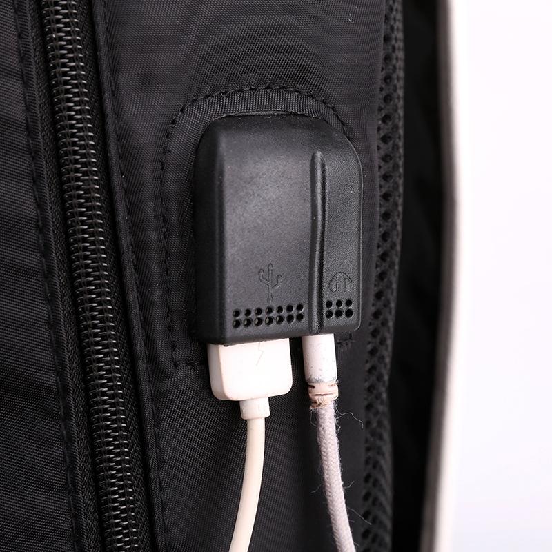 Japan cartoon comics Demon Slayer Large Capacity Backpack for Teenagers and Students USB Interface Laptop Bag 0007 KTB