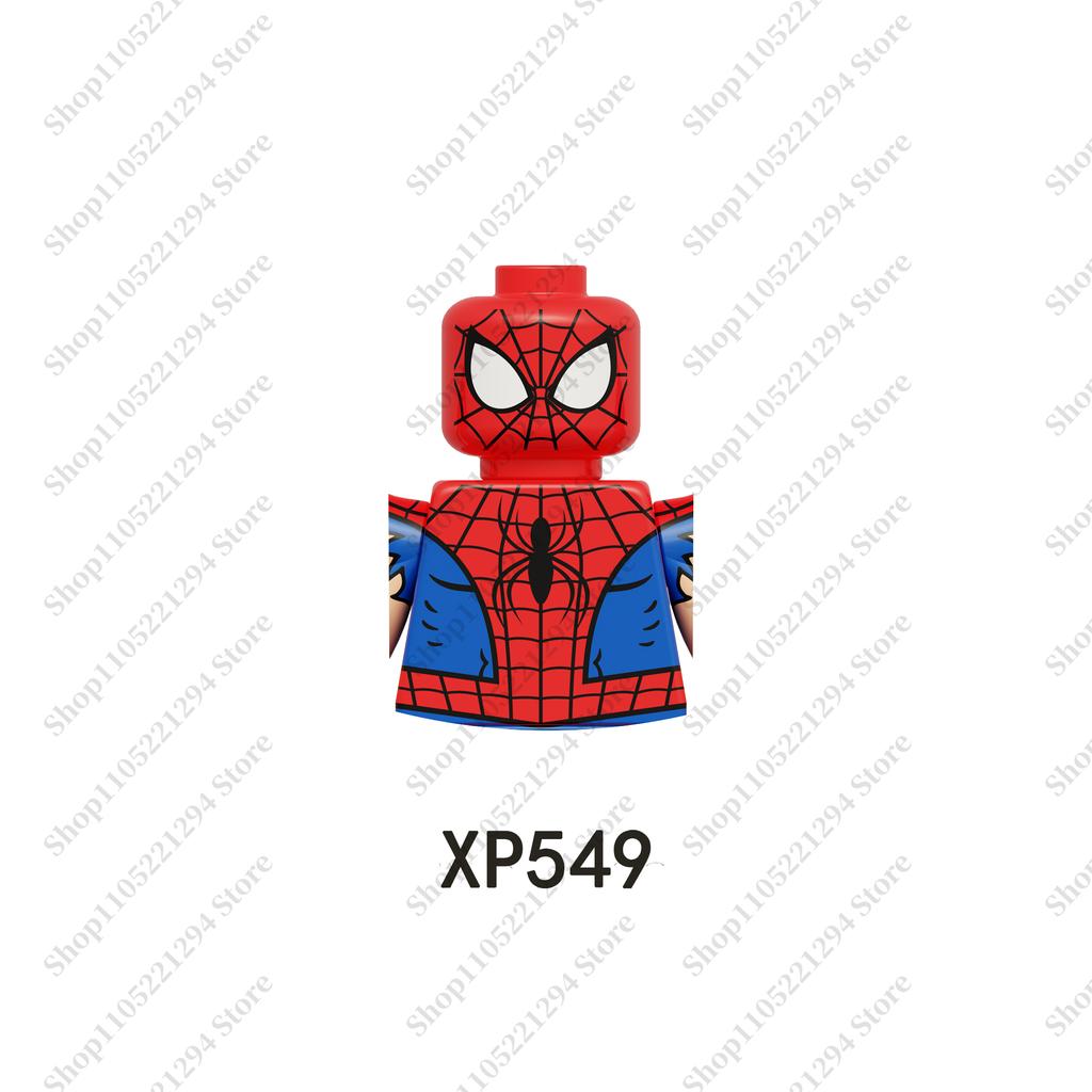 Игрушечные строительные блоки Герои Marvel Мини-кирпичики Росомаха Железный Человек Тор Собери 3D куклы игрушки праздничные подарки